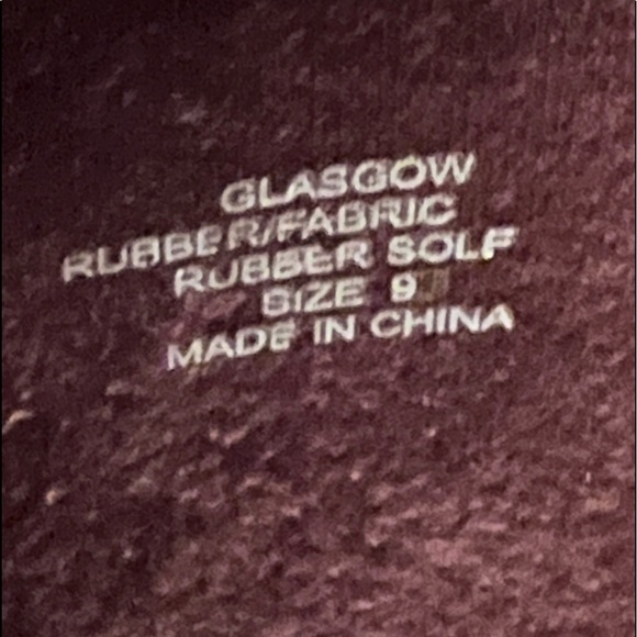 Banana Republic  Brown Hounds tooth, Rubber & Wool English Riding Rain Boots - Picture 2 of 4